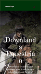 Mobile Screenshot of downlands-equestrian.co.uk